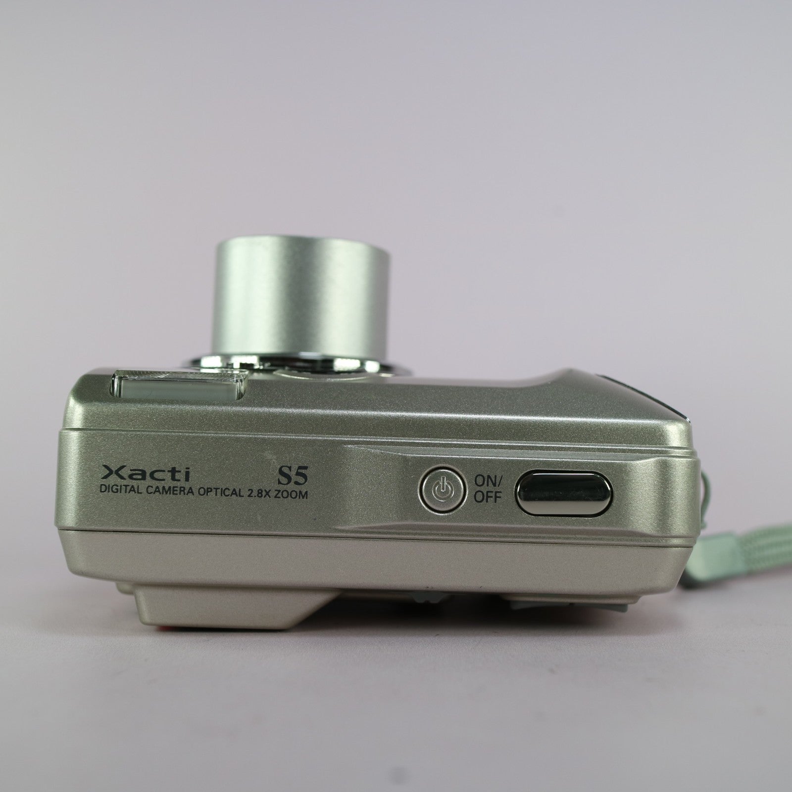 Sanyo Xacti VPC-S5 5.0MP Compact Digital Camera Silver Tested