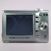 Kodak Digital Camera EasyShare C813 8.2MP Silver Tested