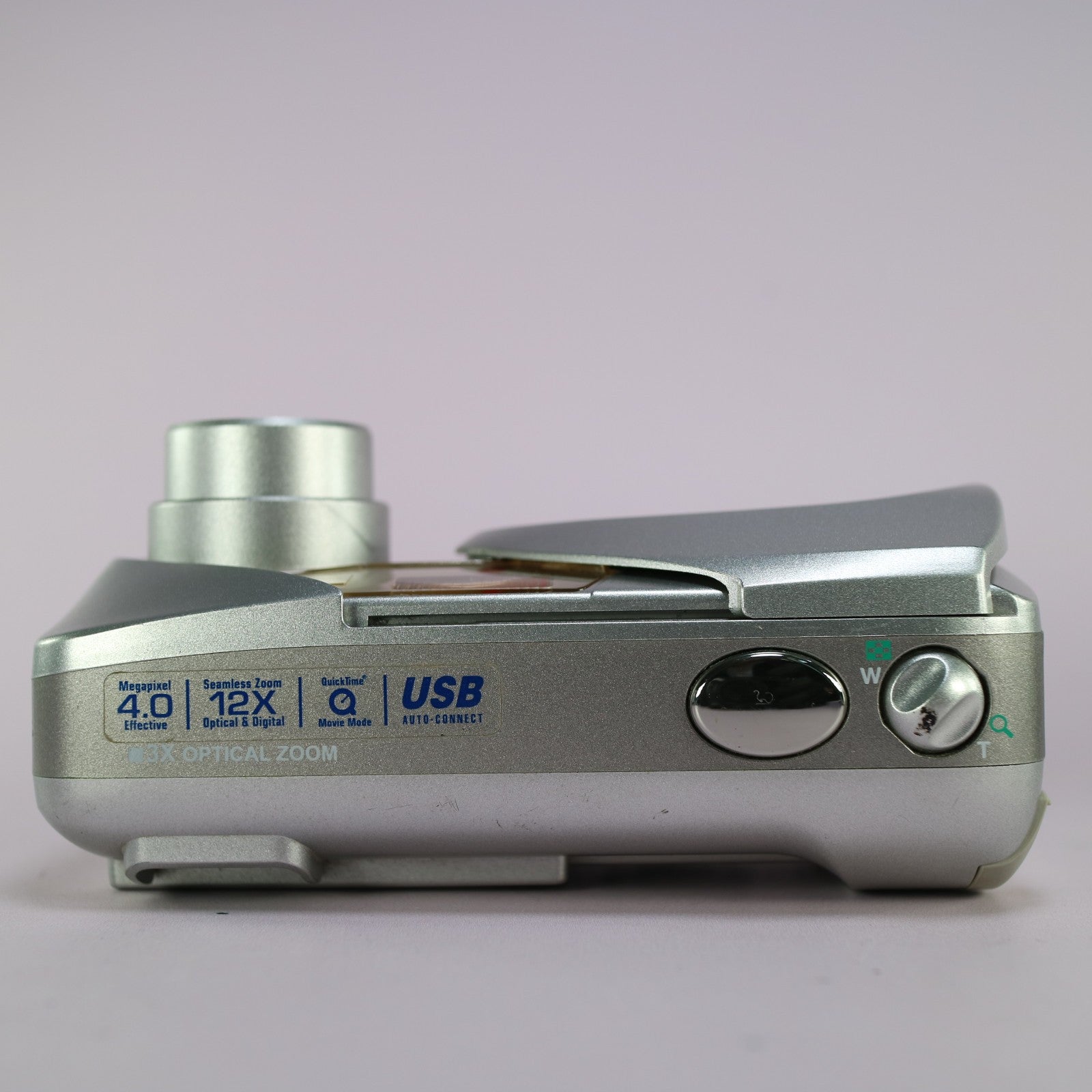 Olympus Digital Camera Camedia C-450 Zoom 4.0MP Silver Tested