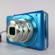Olympus Digital Camera VG-120 14.0MP Blue Tested Full Working Set
