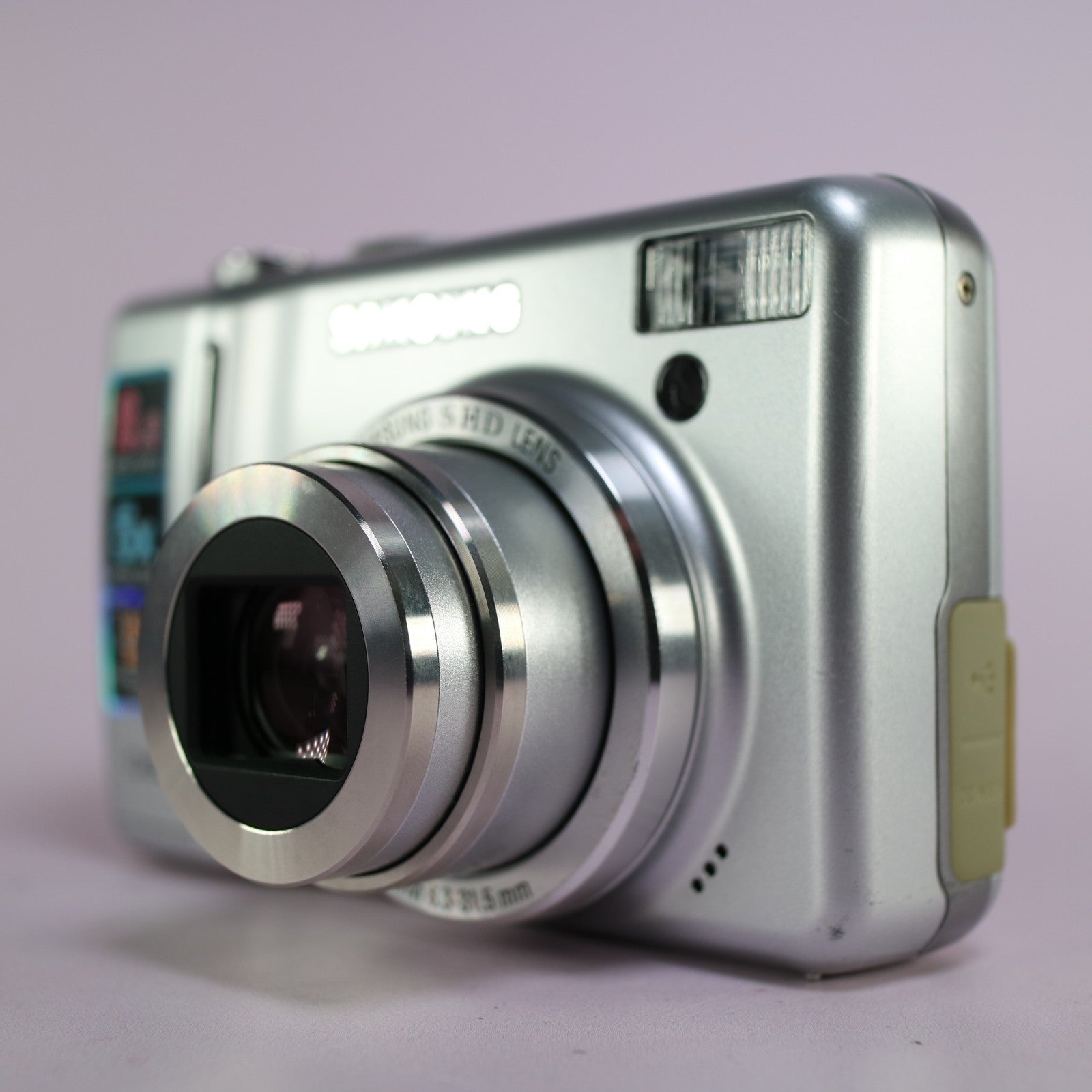 Samsung Digimax D85 8.2MP Compact Digital Camera Silver Tested