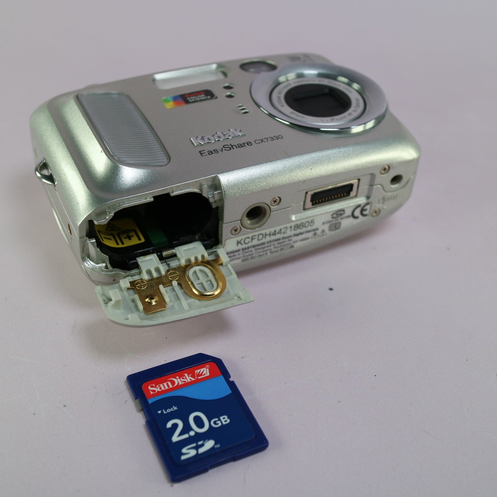 Kodak Digital Camera EasyShare CX7330 3.1MP Silver Tested