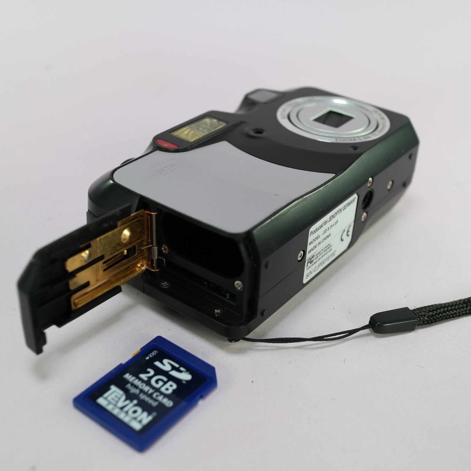 Jenoptik JenDigital JD 3.3 xz3 3.3MP Compact Digital Camera Black Tested