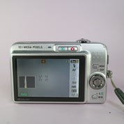 Casio Digital Camera Exilim EX-Z1050 10.1MP Silver Tested Full Working Set