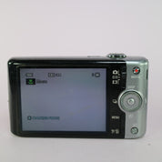 Sony Digital Camera Cybershot DSC-WX100 18.2MP Silver Tested Full Working Set