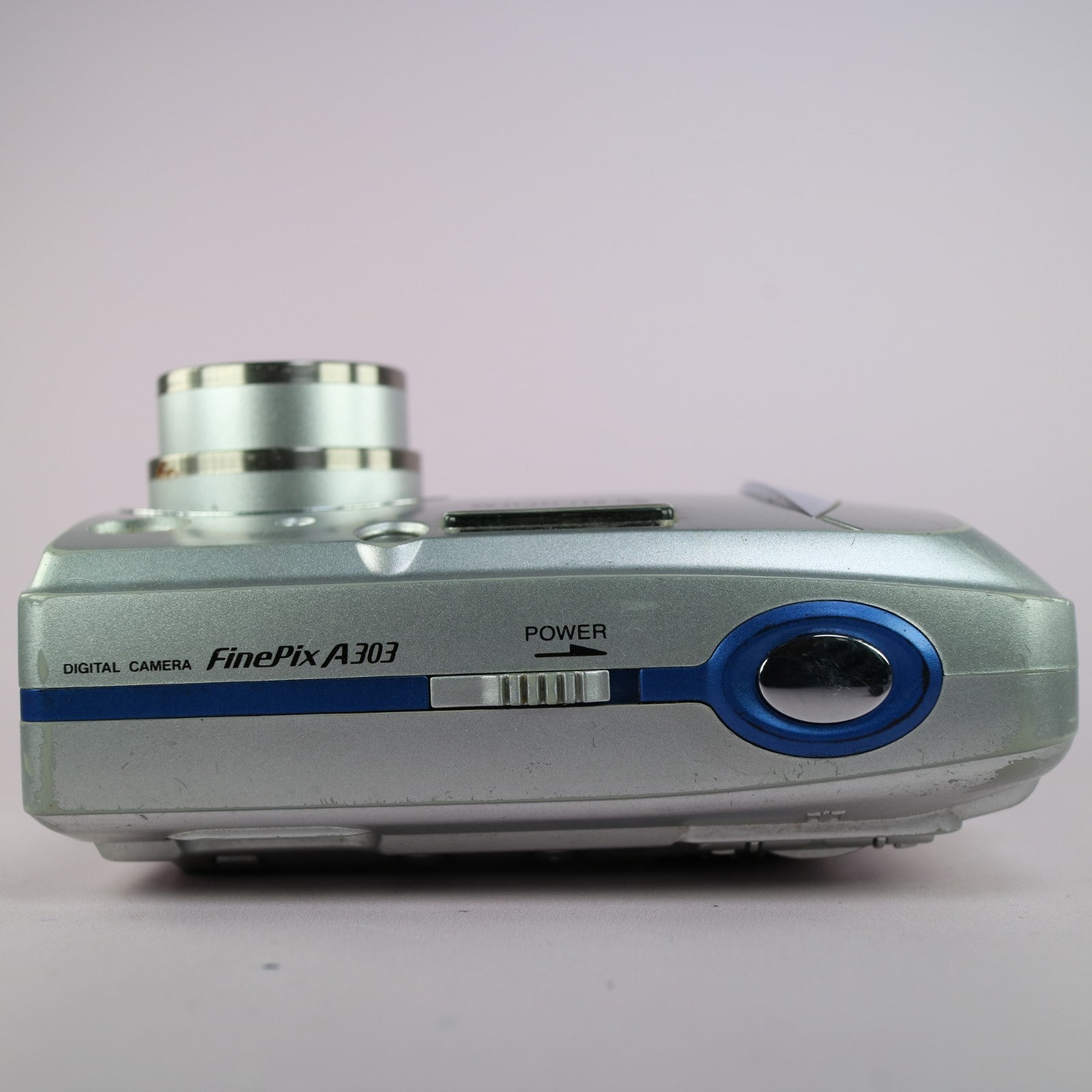 Fujifilm Digital Camera FinePix A303 3.2MP Silver Tested