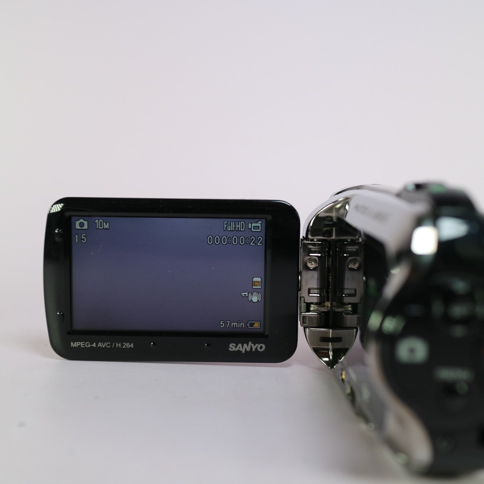 Sanyo Xacti VPC-SH1 Digital Camcorder Black Tested