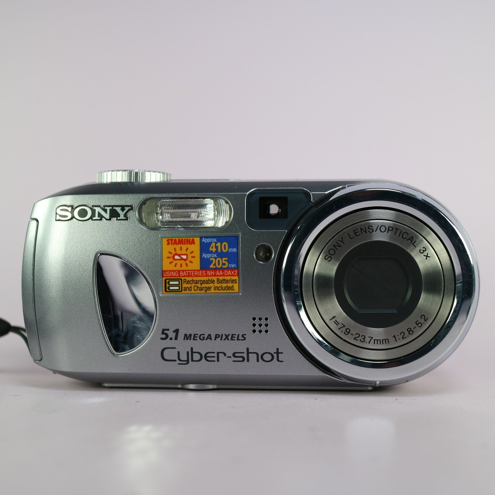 Sony Digital Camera Cybershot DSC-P93 5.1MP Silver Tested