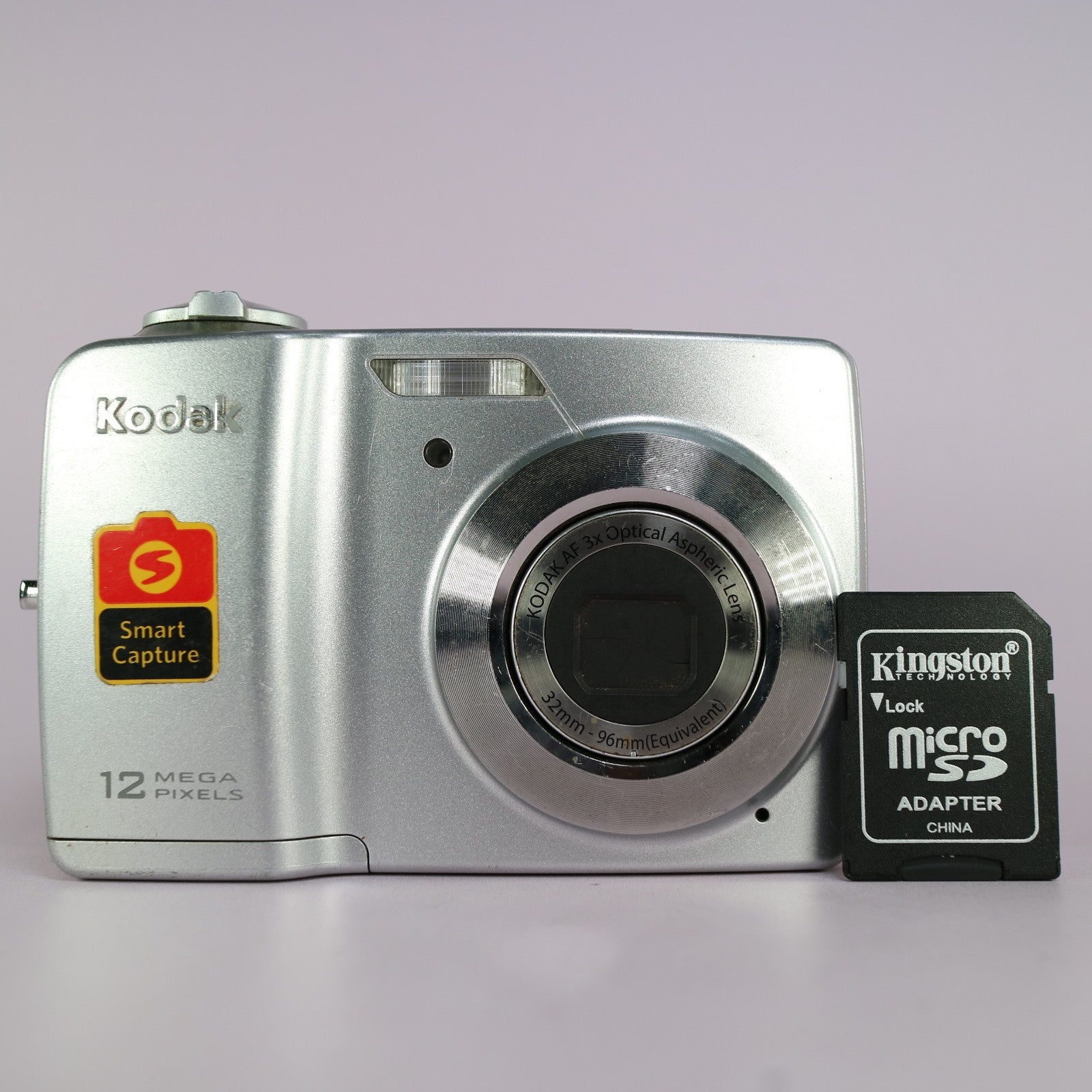Kodak Digital Camera EasyShare C182 12.0MP Silver Tested