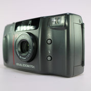 Minolta Riva Zoom 70c 35mm Film Point and Shoot Camera Black Tested