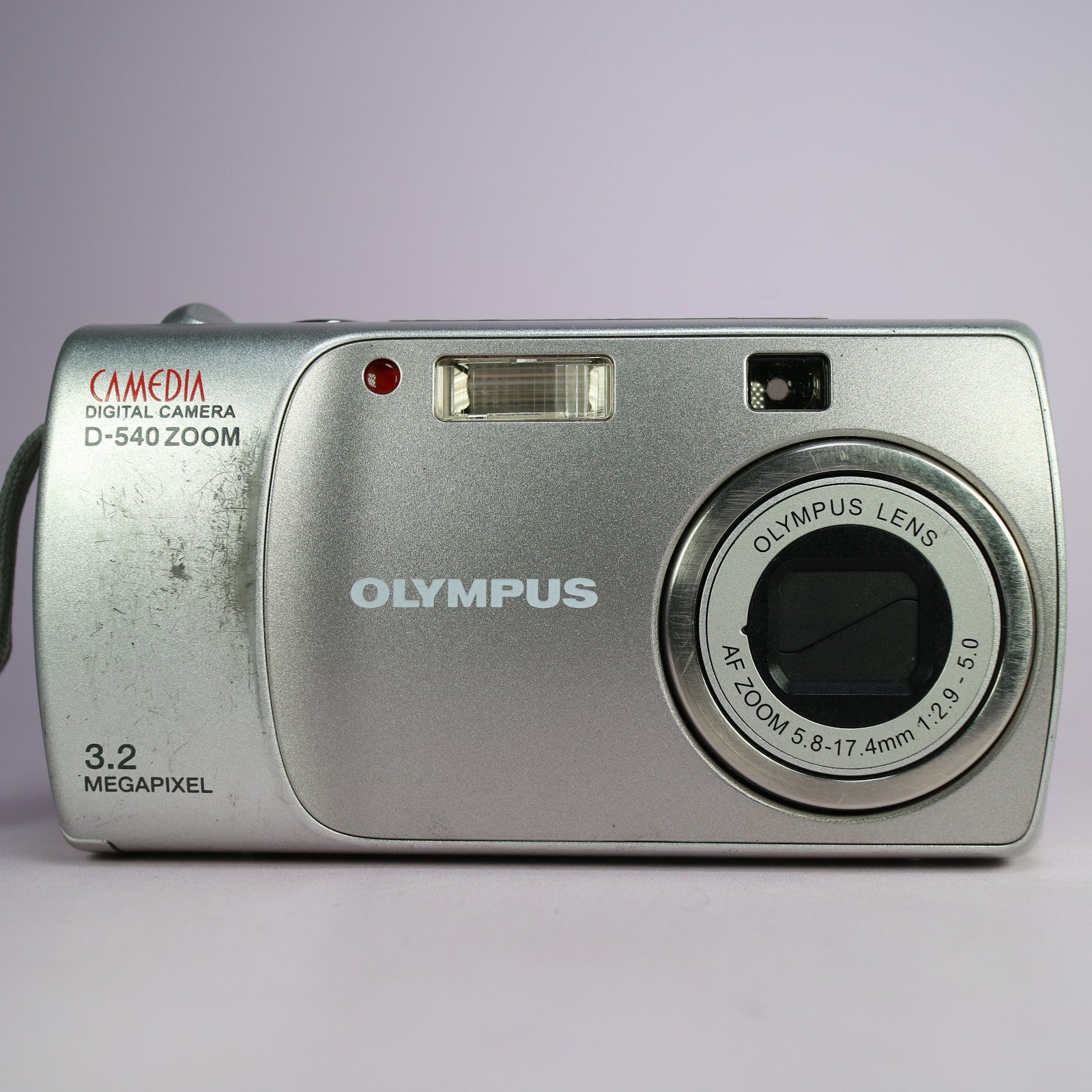 Olympus Digital Camera Camedia D-540 Zoom 3.2MP Silver Tested