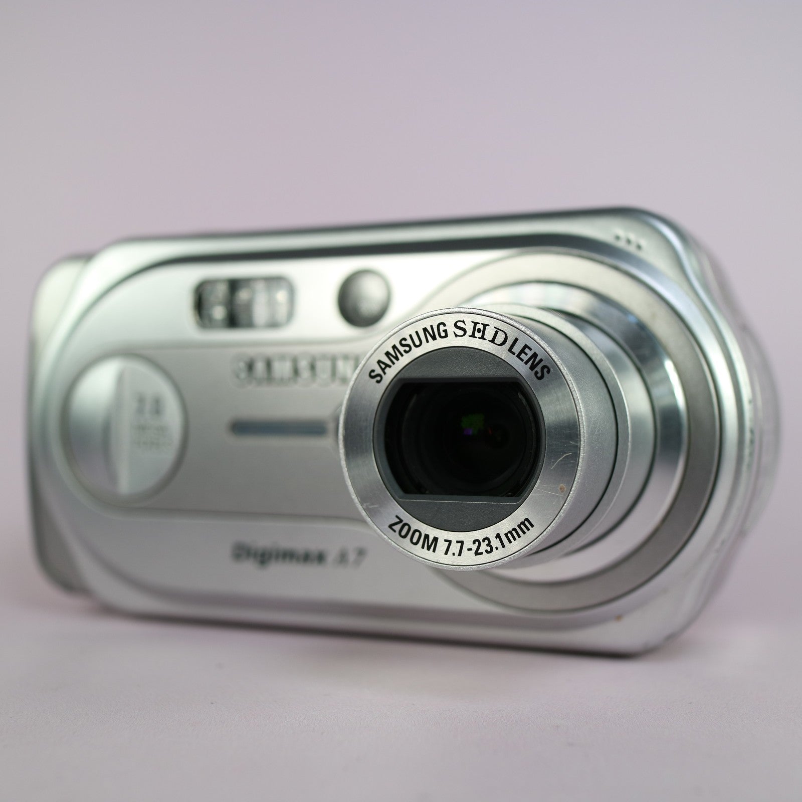 Samsung Digimax A7 7.0MP Compact Digital Camera Silver Tested