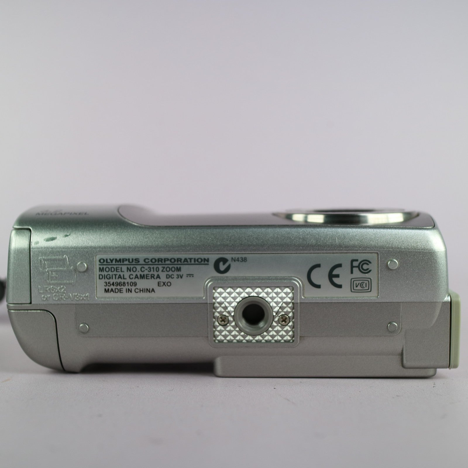 Olympus Digital Camera Camedia C-310 Zoom 3.2MP Silver Tested