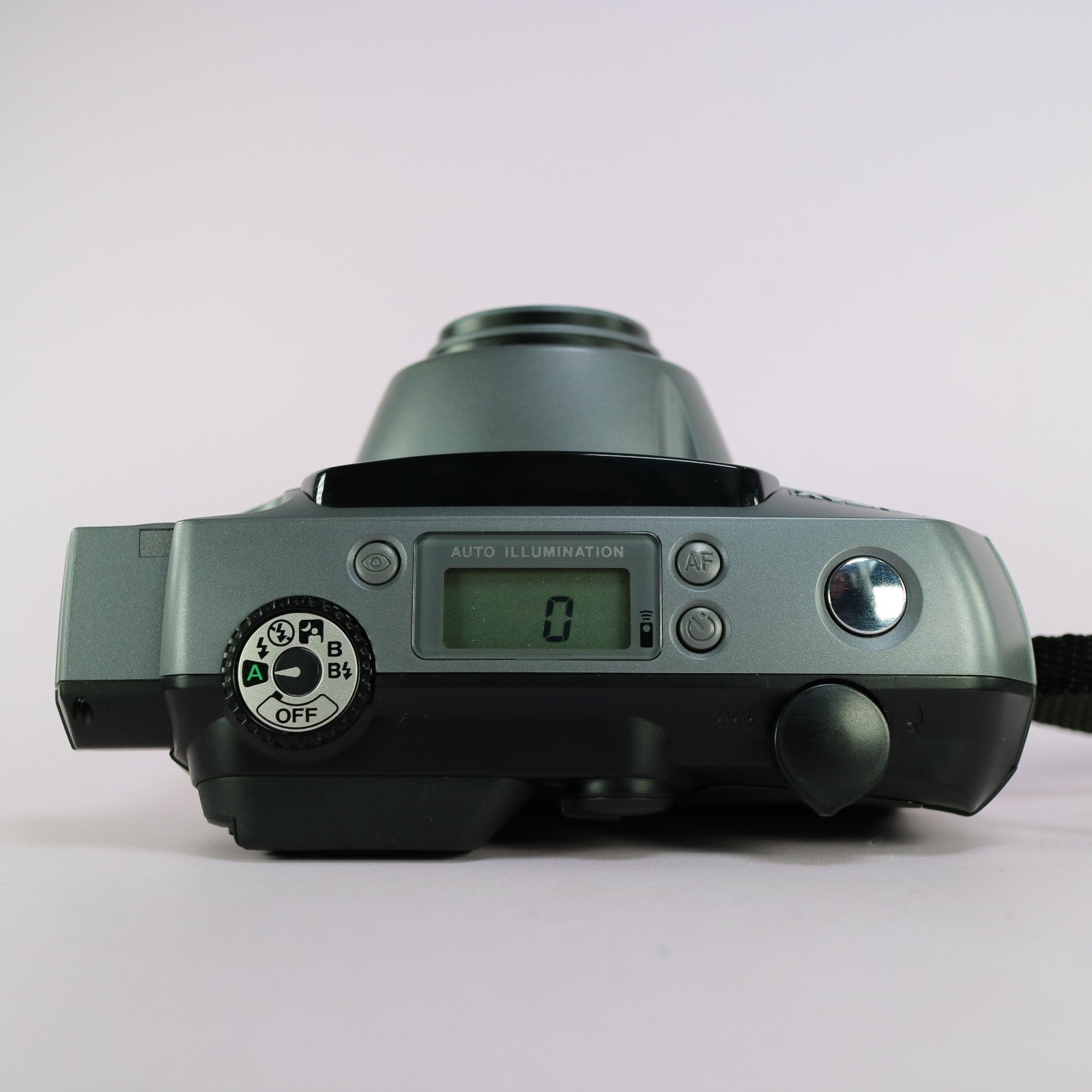 Pentax Espio 160 35mm Film Point and Shoot Camera Grey Tested