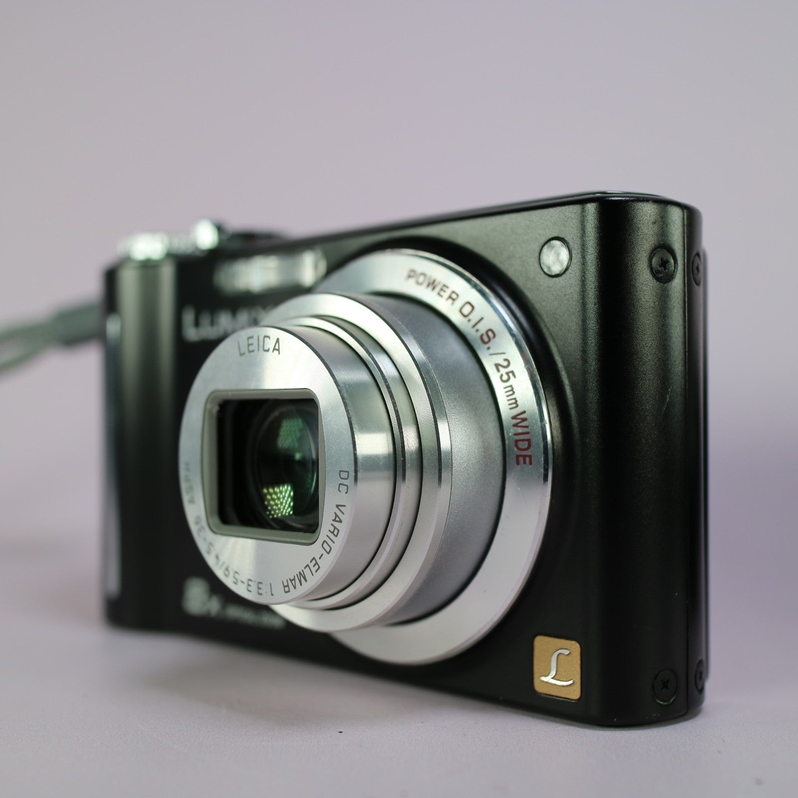 Panasonic Lumix DMC-ZX1 12.1MP Digital Camera Black Tested Full Working Set