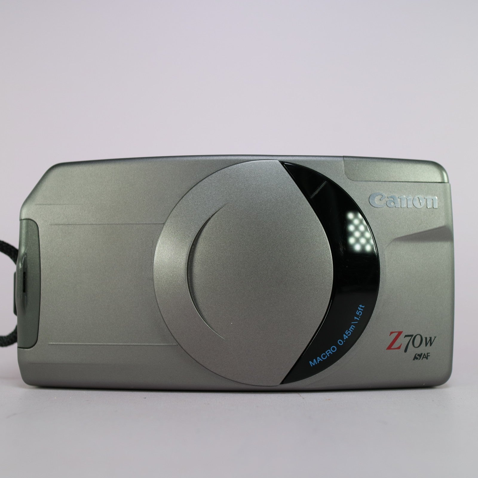 Canon Sure Shot Z70w 35mm Film Point and Shoot Camera Silver