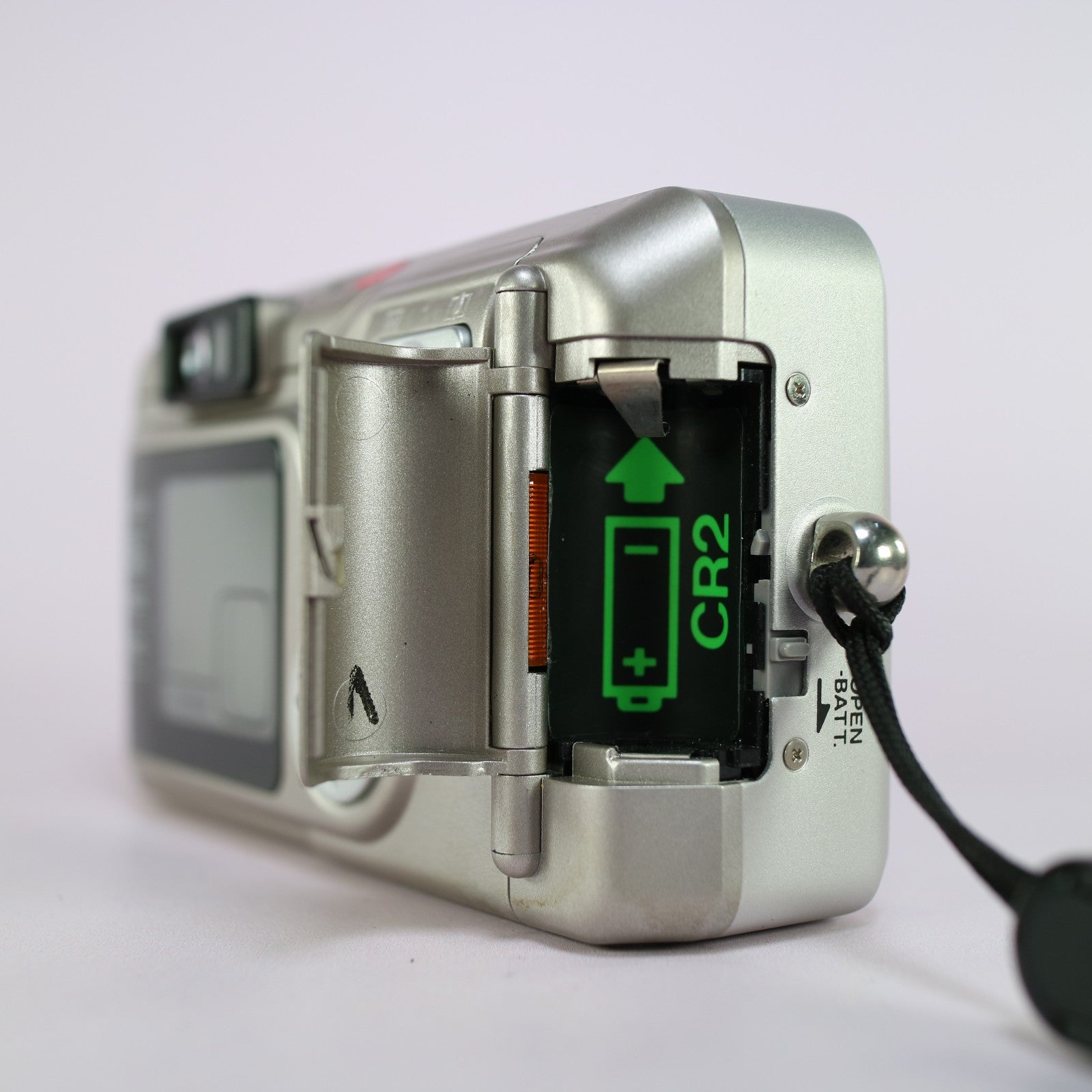 Fujifilm Zoom Date 1000 35mm Film Point and Shoot Camera Silver Tested