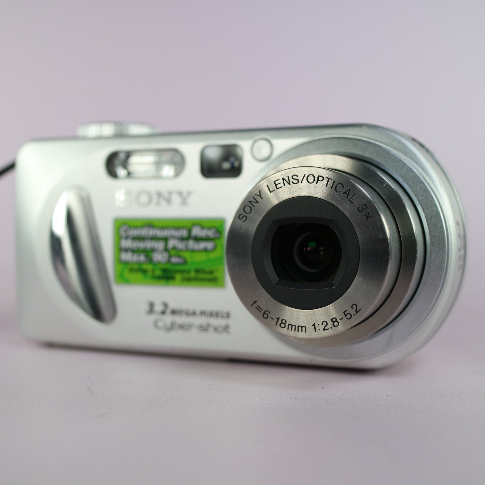 Sony Digital Camera Cybershot DSC-P8 3.2MP Silver Tested