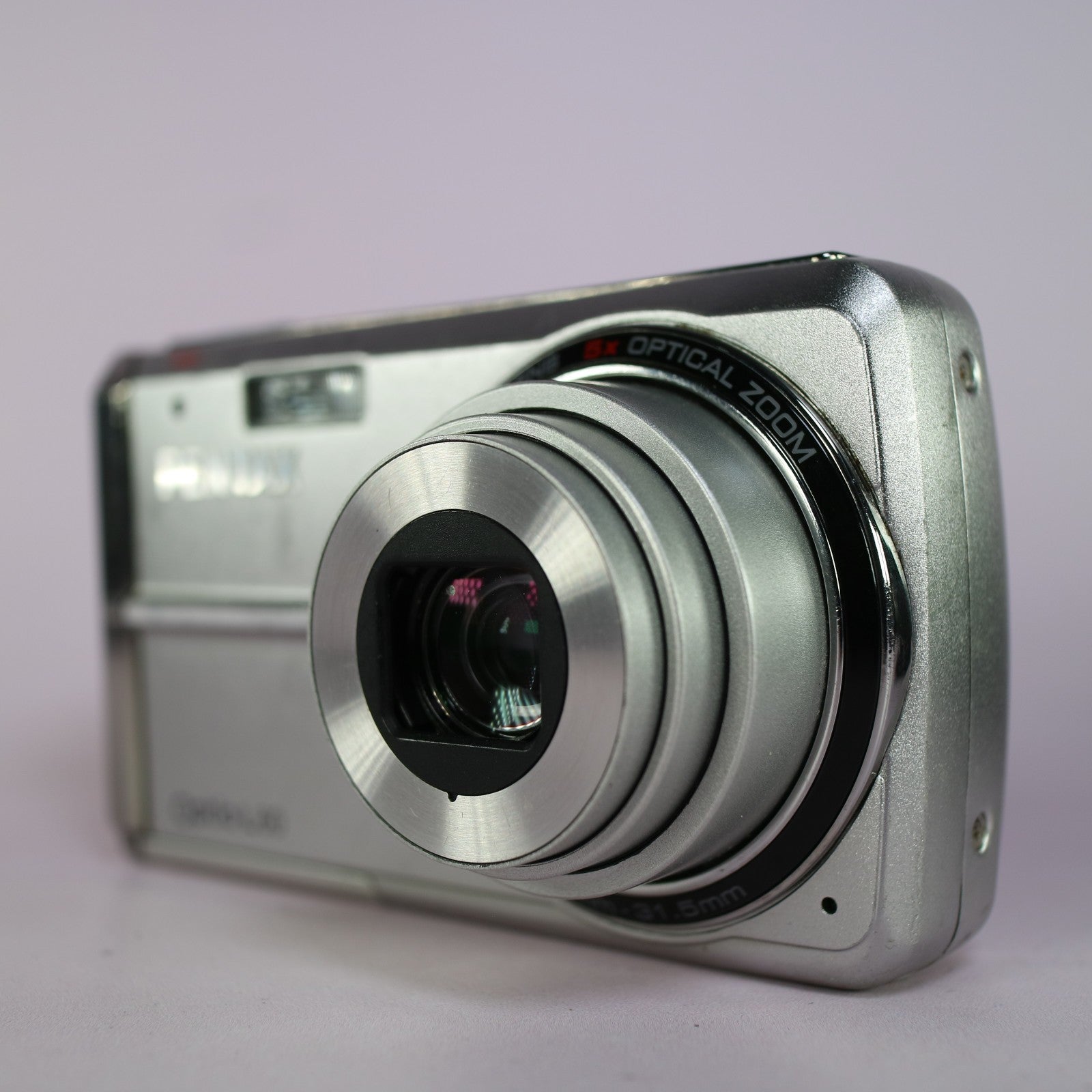 Pentax Digital Camera Optio L60 10.0MP Silver Tested Full Working Set