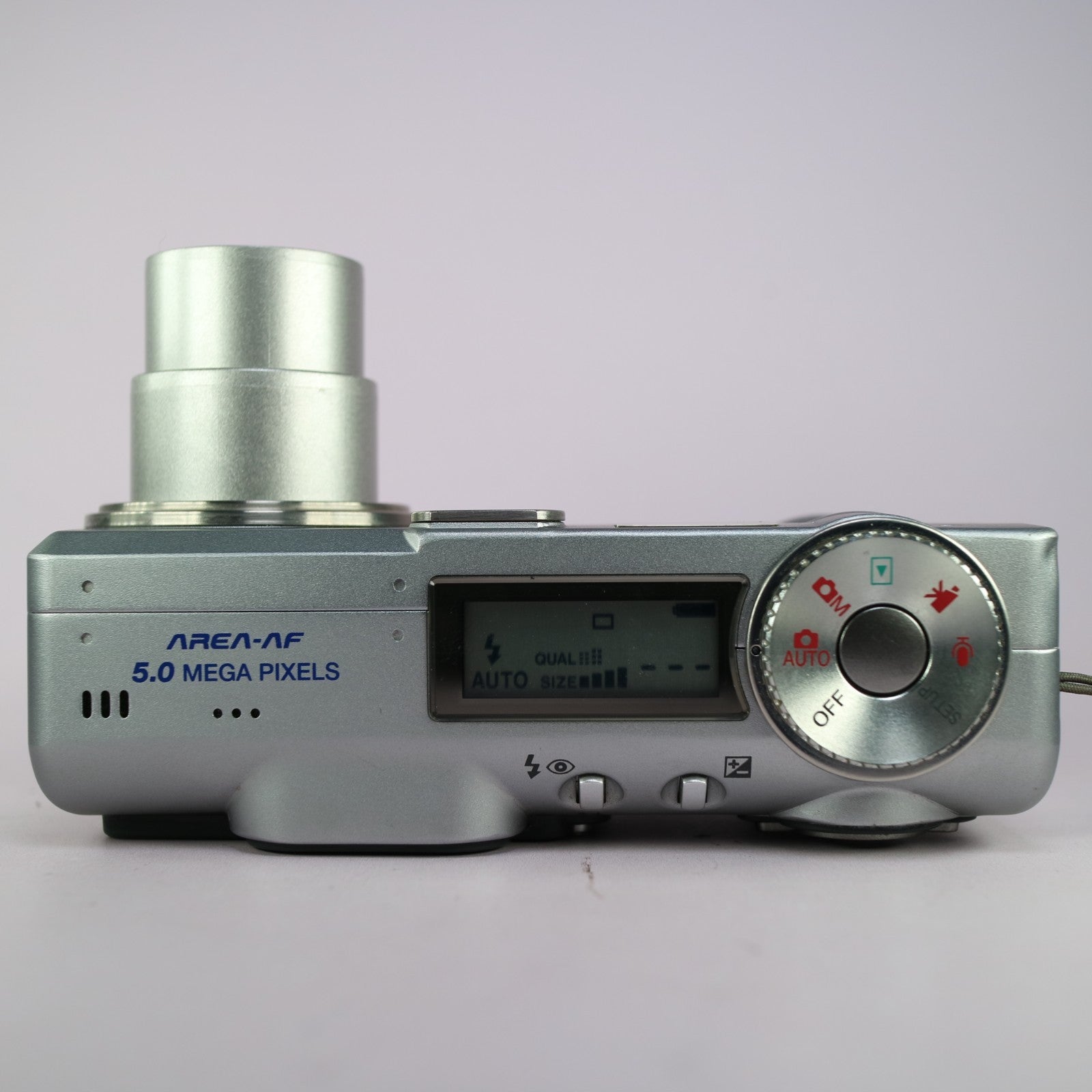 Minolta Dimage F300 5.0MP Compact Digital Camera Silver Tested