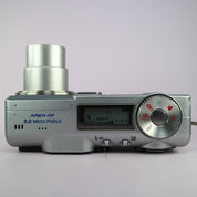 Minolta Dimage F300 5.0MP Compact Digital Camera Silver Tested