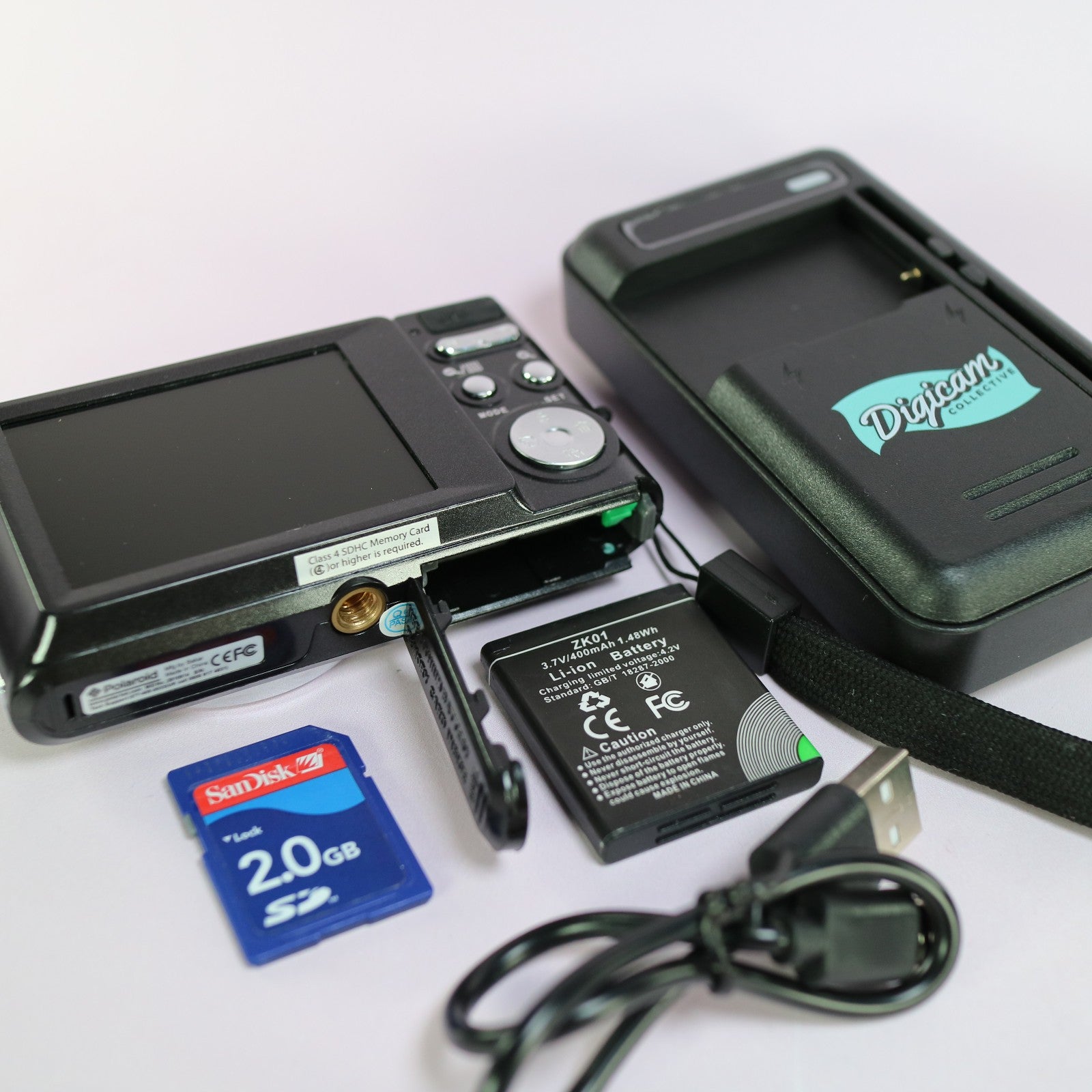 Polaroid Digital Camera iS426 16.0MP Black Tested