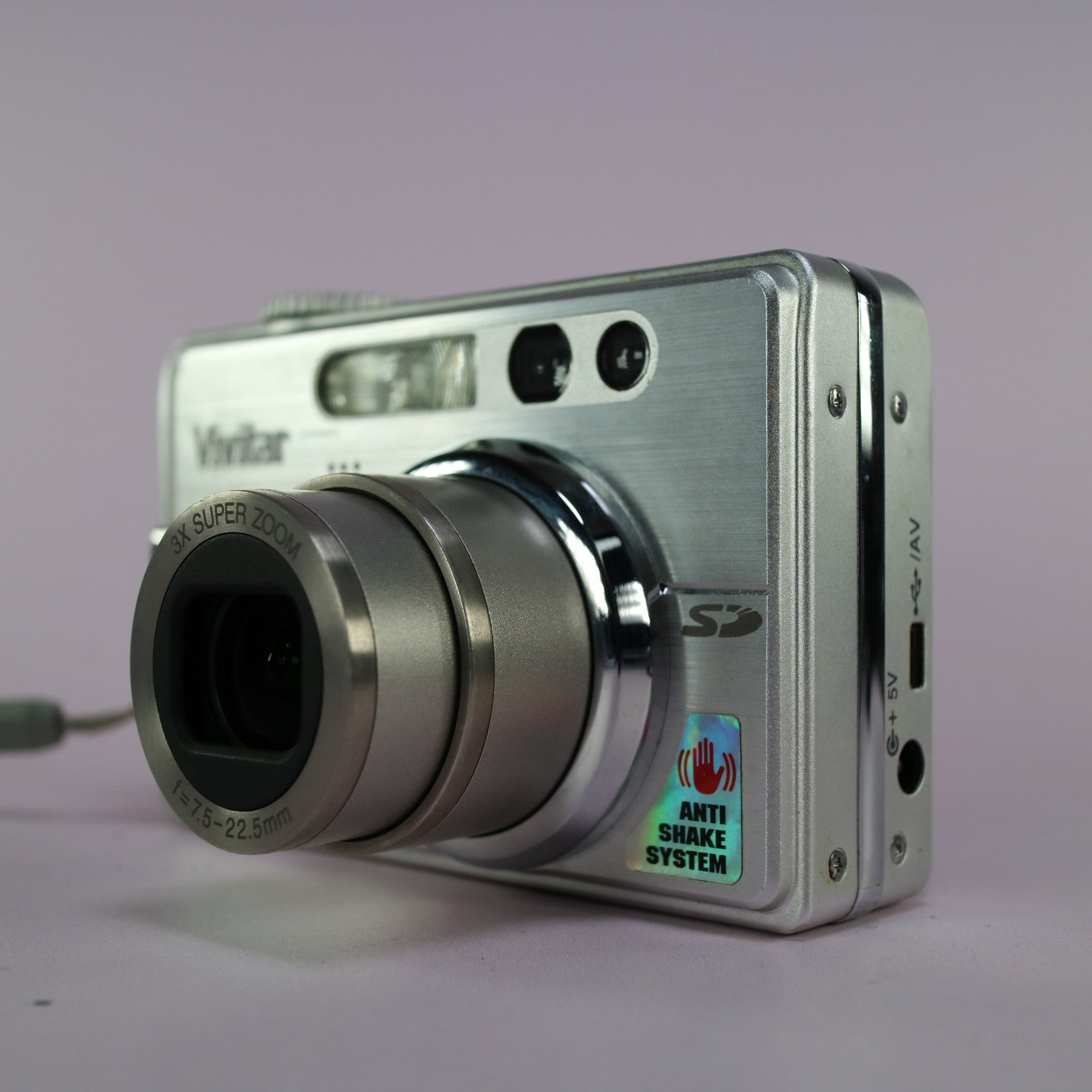 Vivitar Vivicam X30 10.1MP Digital Camera Silver Tested Full Working Set