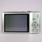 Panasonic Digital Camera Lumix DMC-FS11 14.1MP Silver Tested Full Working Set