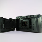 Minolta Riva Zoom 70c 35mm Film Point and Shoot Camera Black Tested