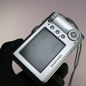 Samsung Digimax S600 6.0MP Compact Digital Camera Silver Tested