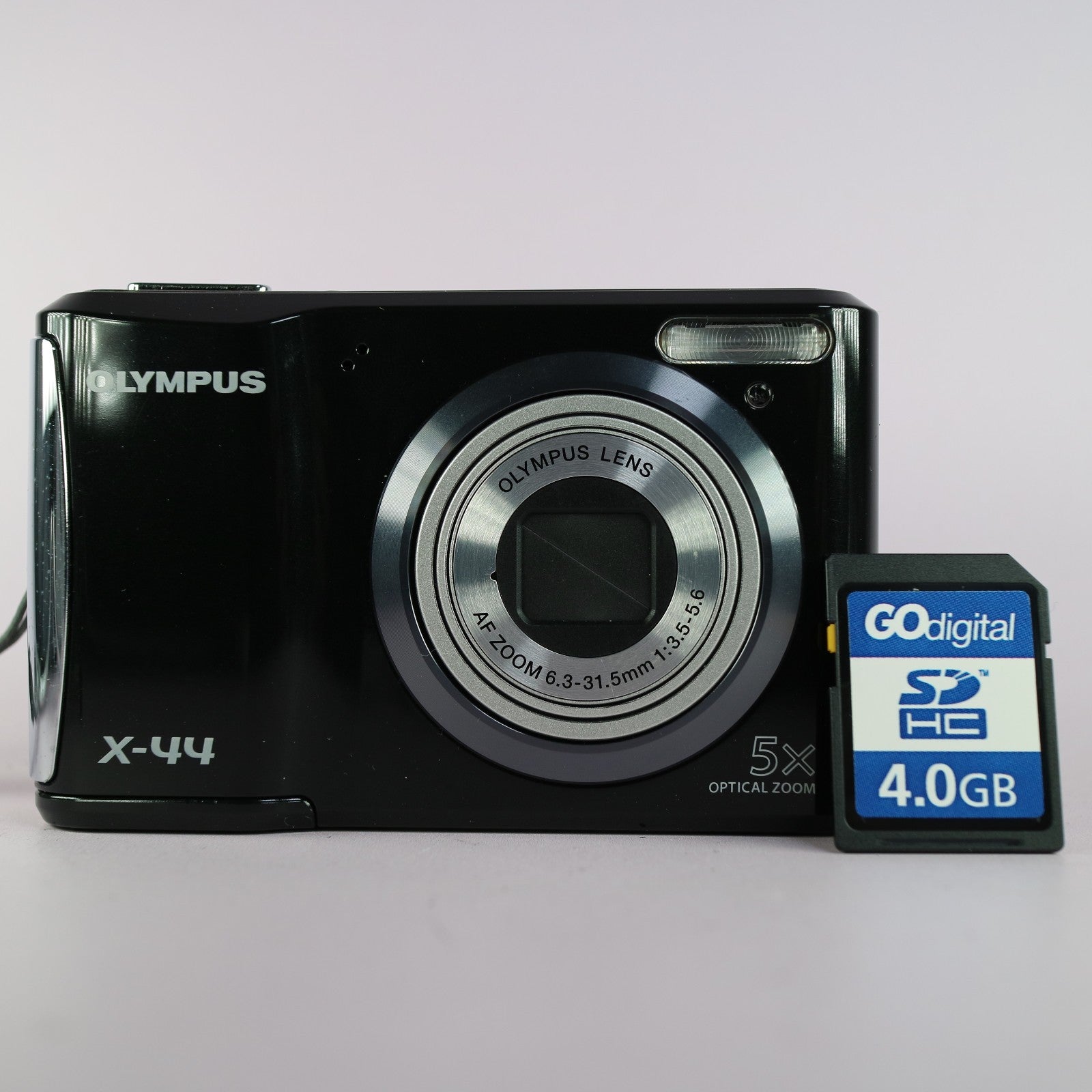 Olympus Digital Camera X-44 12.0MP Black Tested
