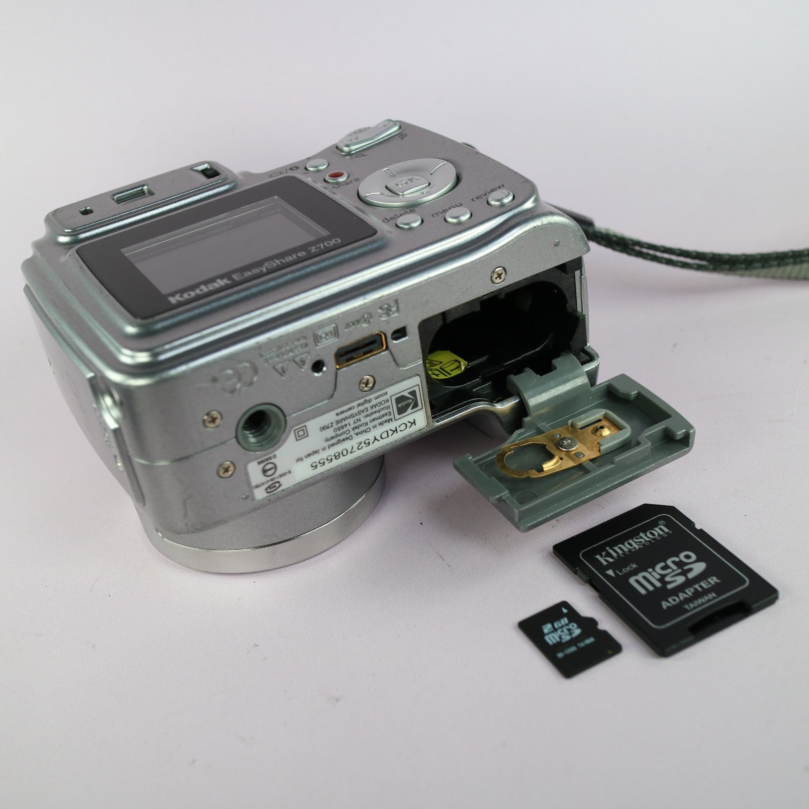Kodak Digital Camera EasyShare Z700 4.0MP Silver Tested