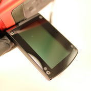 Panasonic SDR-SW20 12.0MP Compact Underwater Camcorder Red Tested Full Set