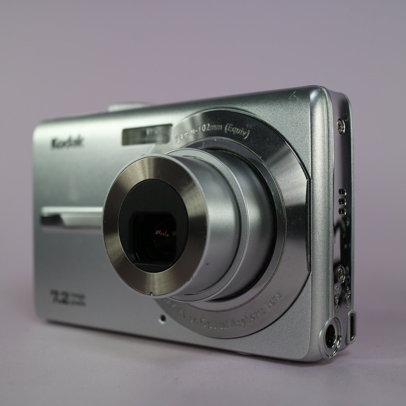 Kodak Digital Camera EasyShare M763 7.2MP Silver Tested Full Working Set