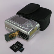 Vivitar Vivicam 3826 4.0MP Compact Digital Camera Silver Tested