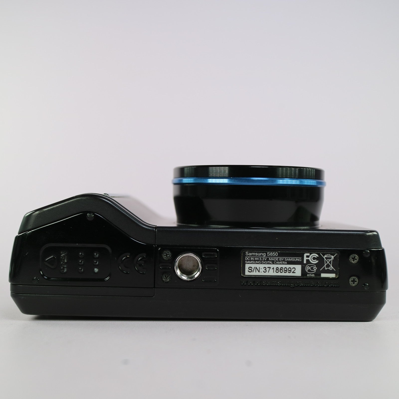 Samsung Digimax S850 8.1MP Compact Digital Camera Black Tested