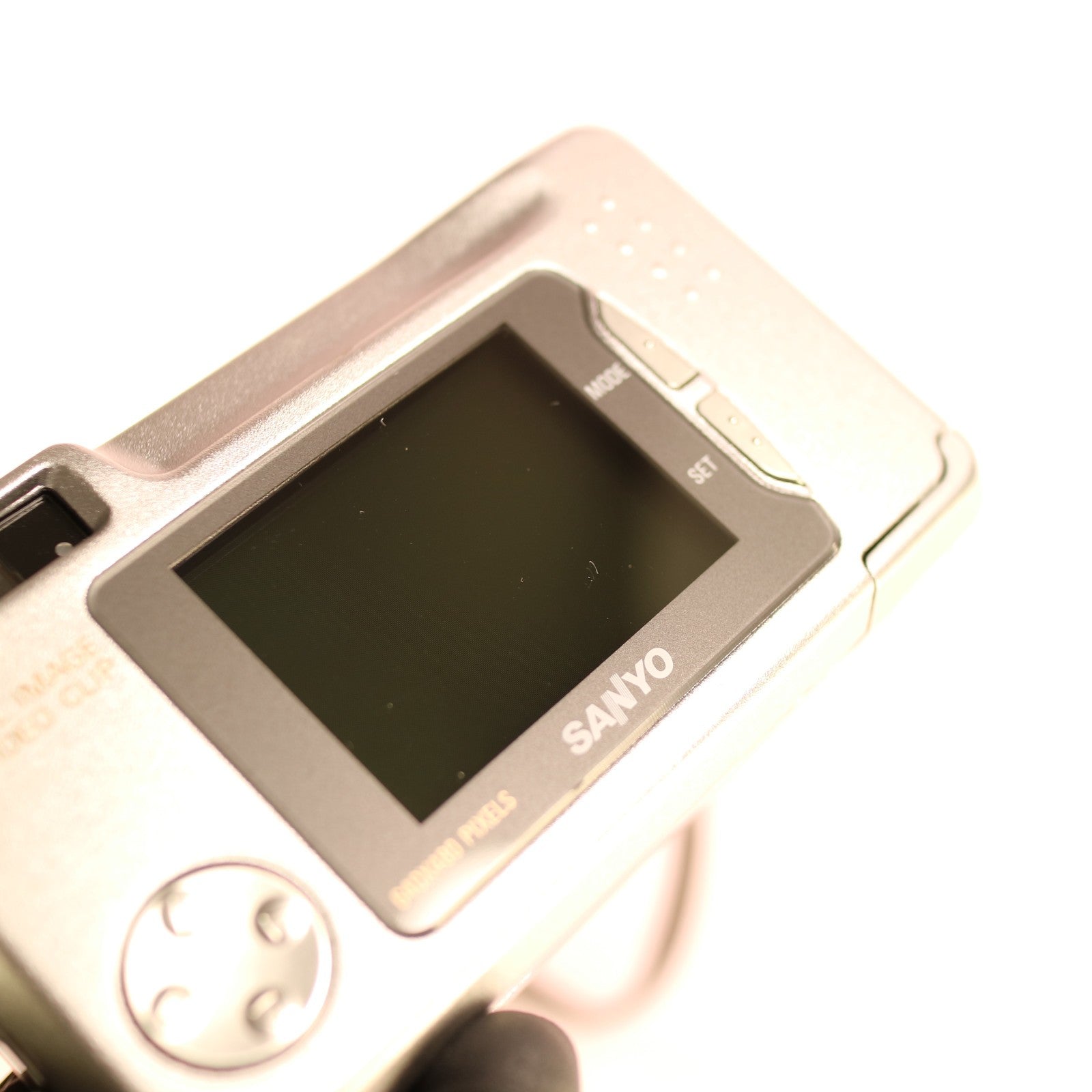 Sanyo Digital Camera VPC-G250 0.4MP Silver Tested w/ Smartmedia card