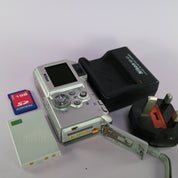Nikon Digital Camera Coolpix 3700 3.2MP Silver Tested Full Working Set