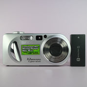 Sony Digital Camera Cybershot DSC-P8 3.2MP Silver Tested