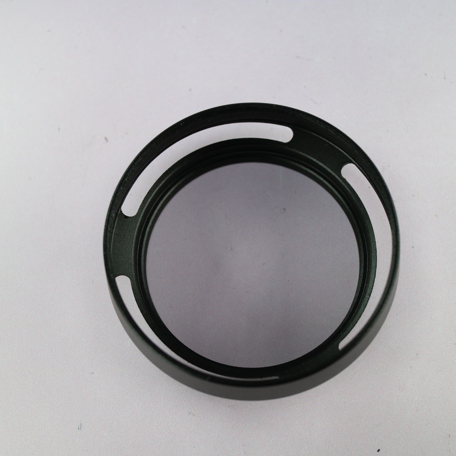 52mm Metal Tilted Vented Lens Hood for Cameras & Lenses 52mm Thread