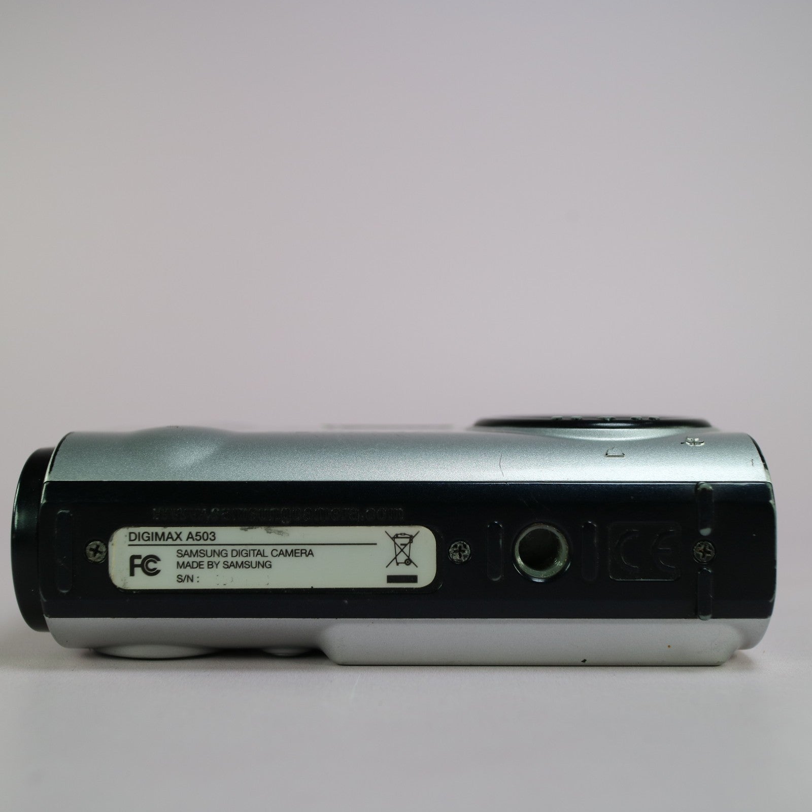 Samsung Digital Camera Digimax A503 5.0MP Silver Tested