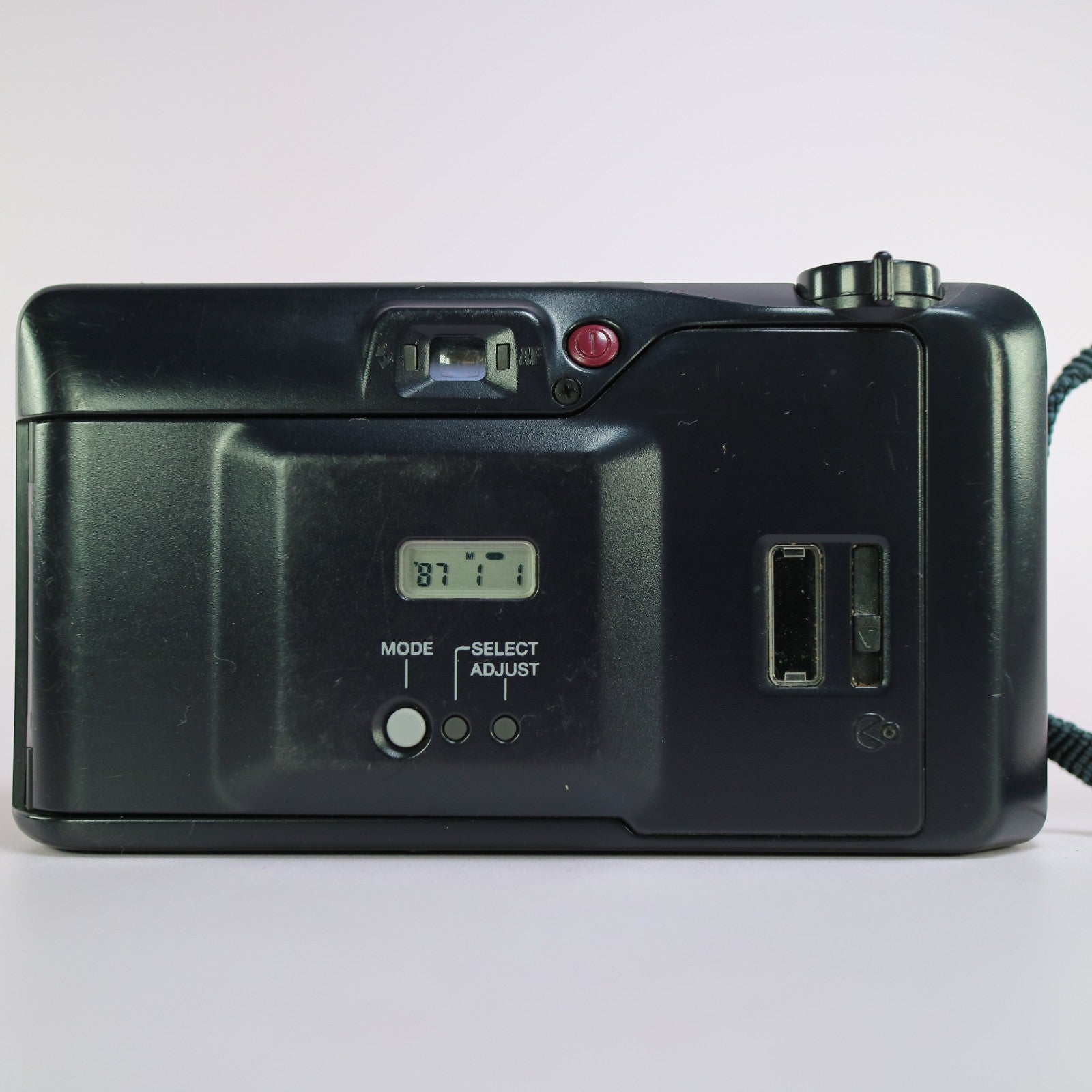 Pentax Espio Jr 35mm Film Point and Shoot Camera Black Tested