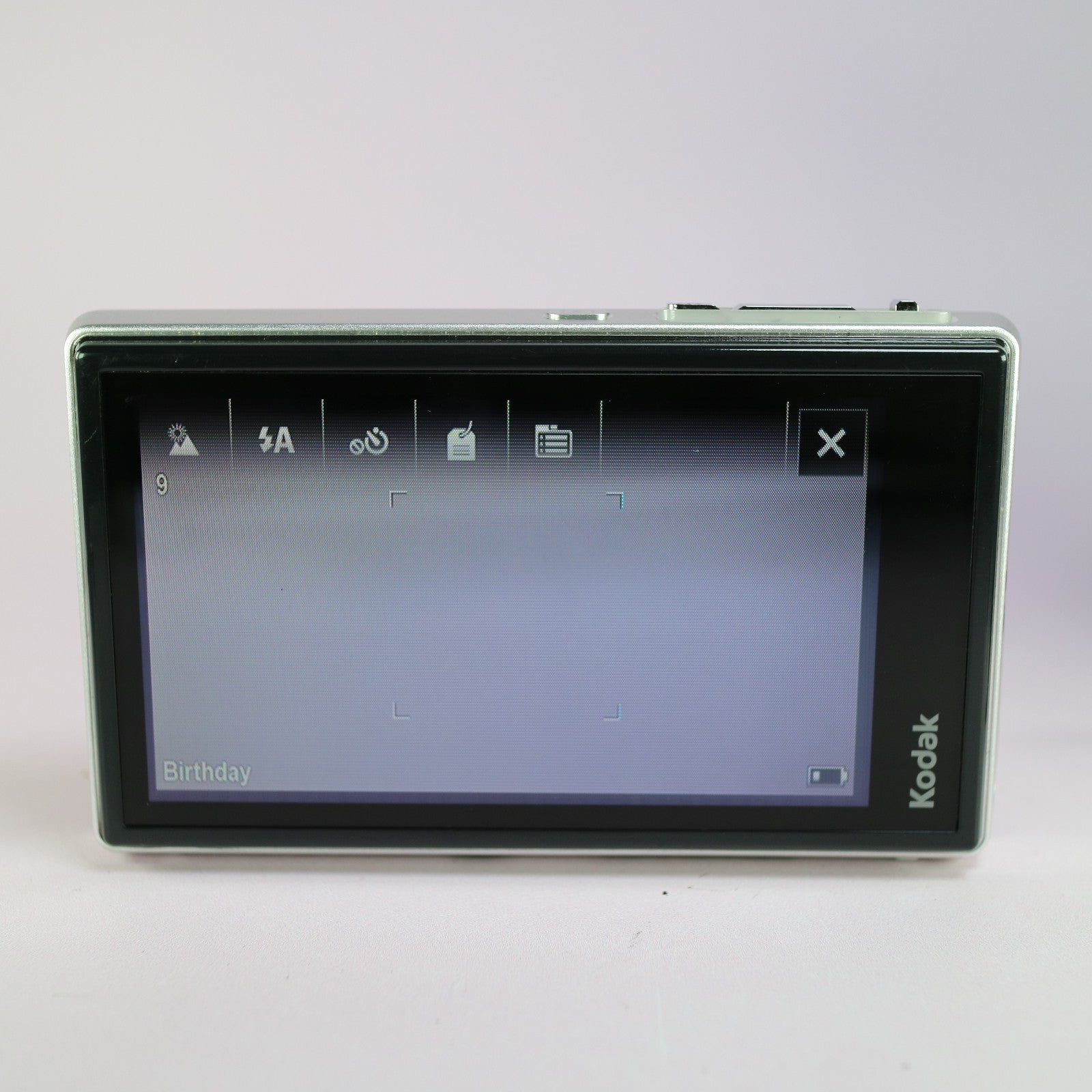 Kodak Digital Camera Slice R502 14.0MP Silver Tested Full Working Set