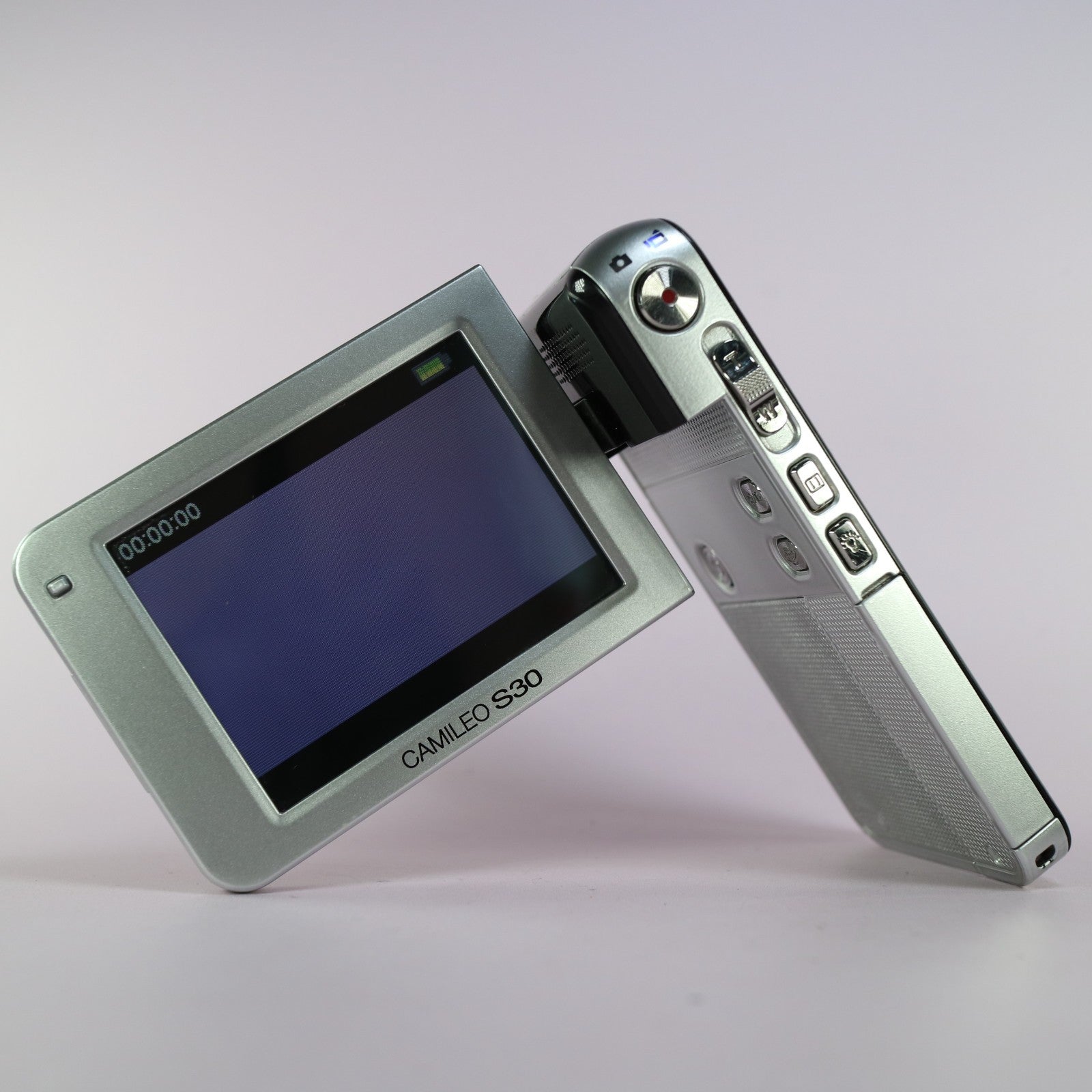Toshiba Camileo S30 Compact HD Video Camcorder Black Tested Full Working Set