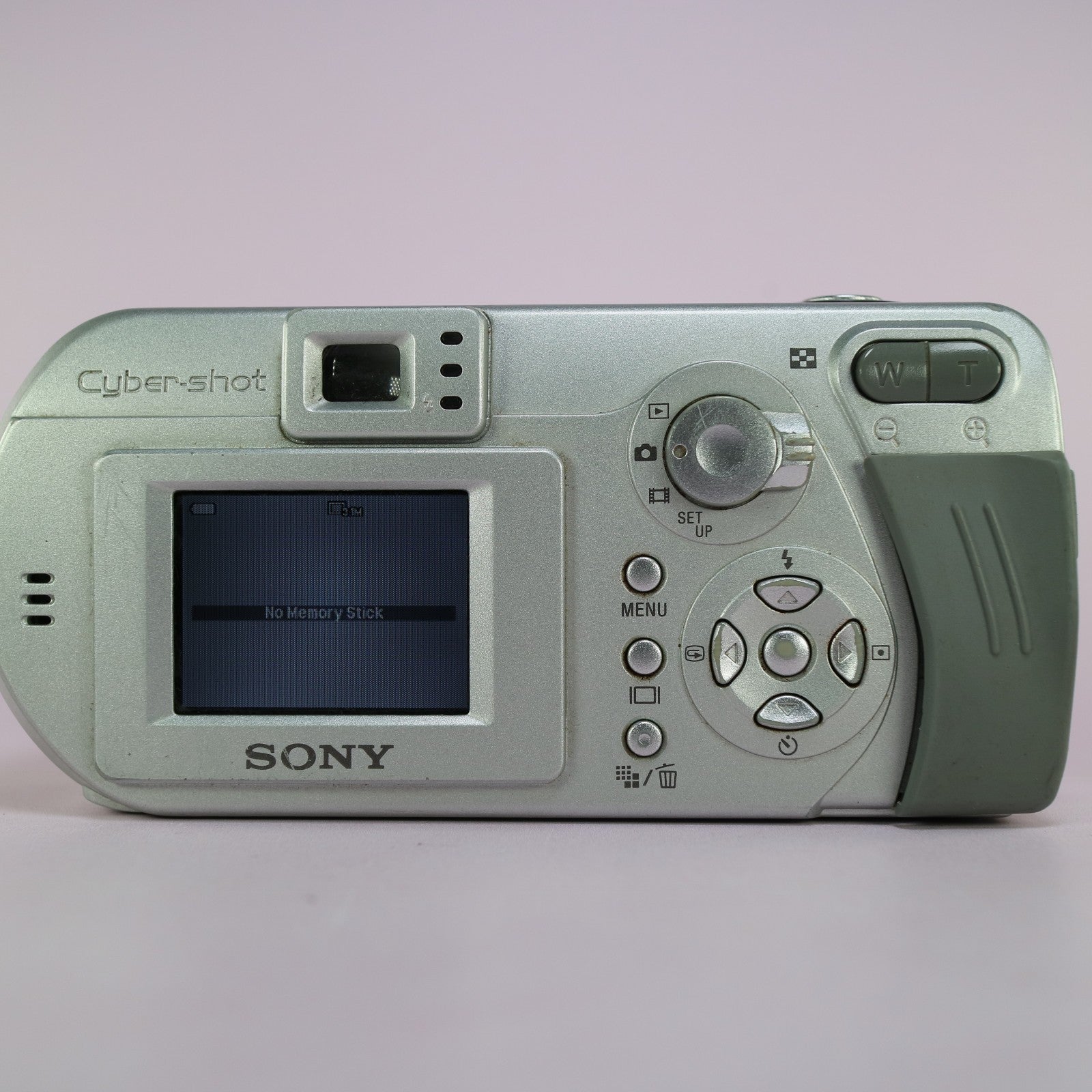 Sony Digital Camera Cybershot DSC-P52 3.2MP Silver Tested