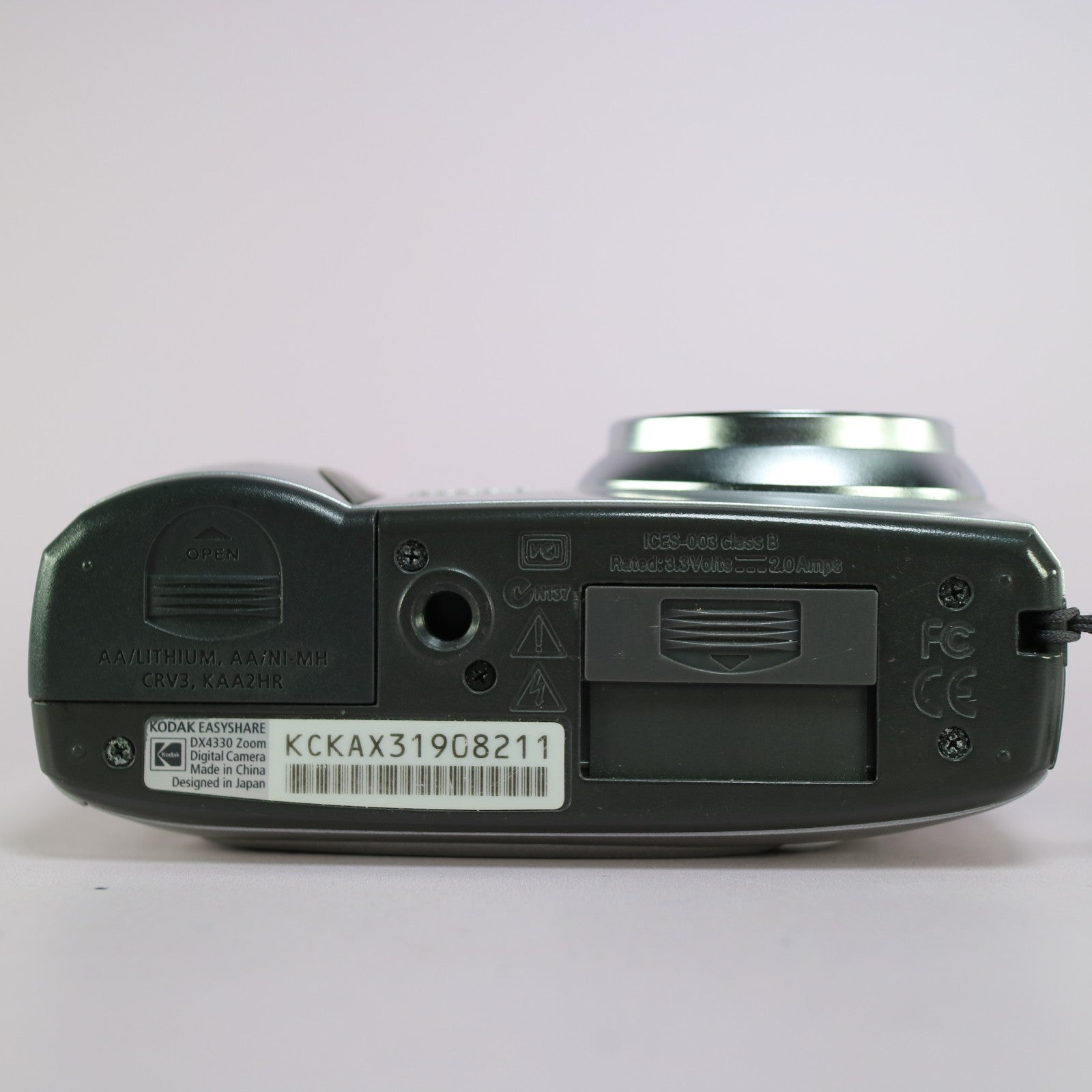 Kodak Digital Camera EasyShare DX4330 3.1MP Silver Tested