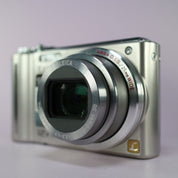 Panasonic Digital Camera Lumix DMC-TZ6 10.1MP Silver Tested Full Working Set