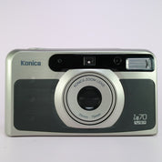 Konica Z Up 70 VP 35mm Film Point and Shoot Camera Silver Tested