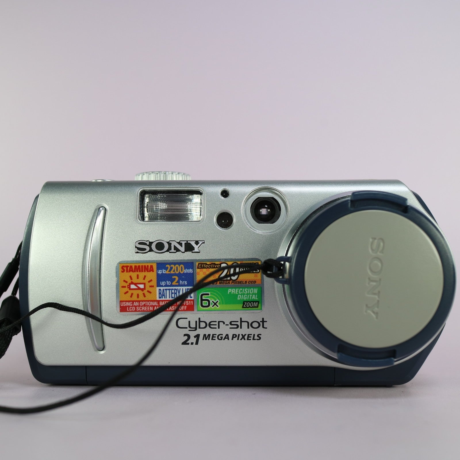 Sony Digital Camera Cybershot DSC-P50 2.1MP Silver Tested