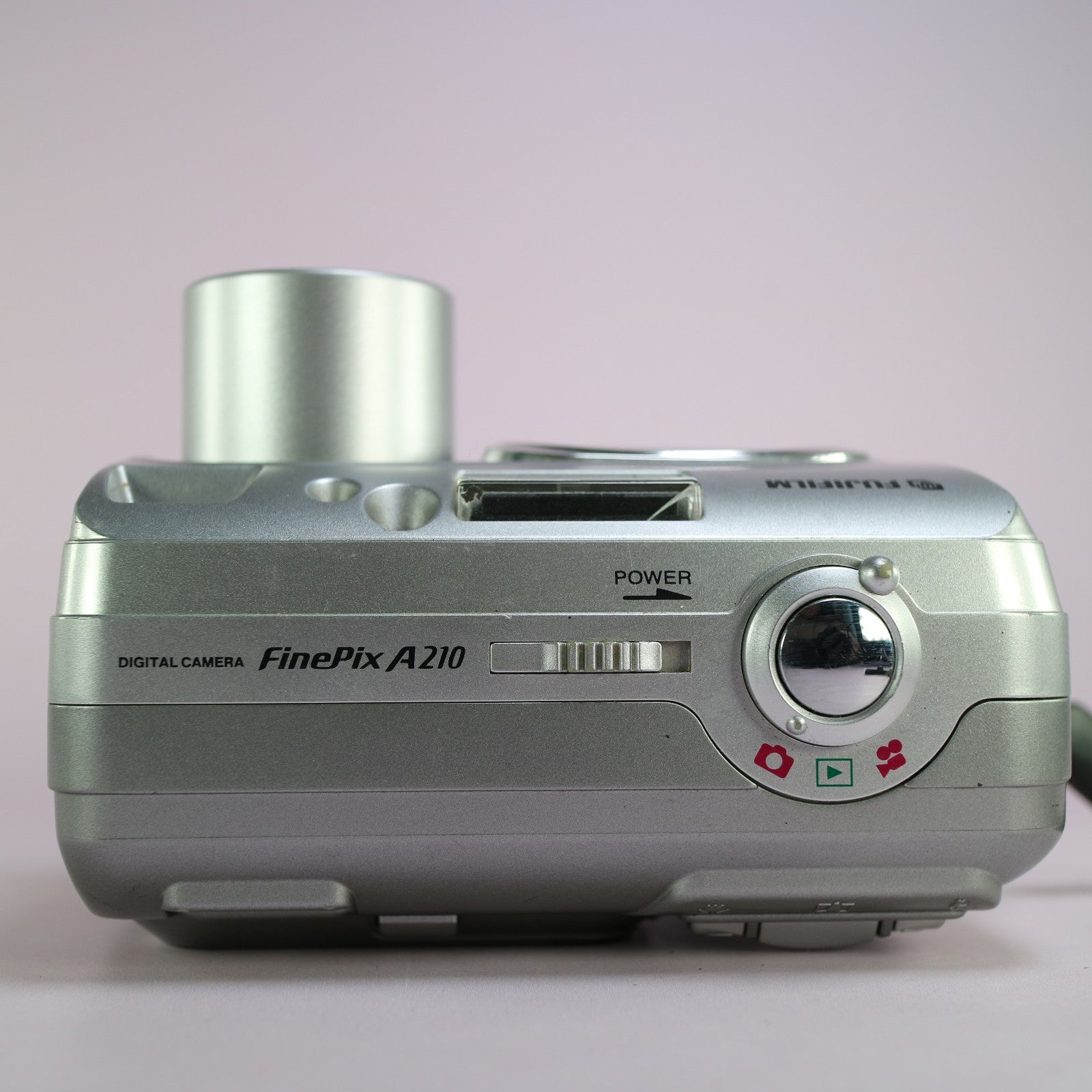 Fujifilm Digital Camera FinePix A210 3.2MP Silver Tested
